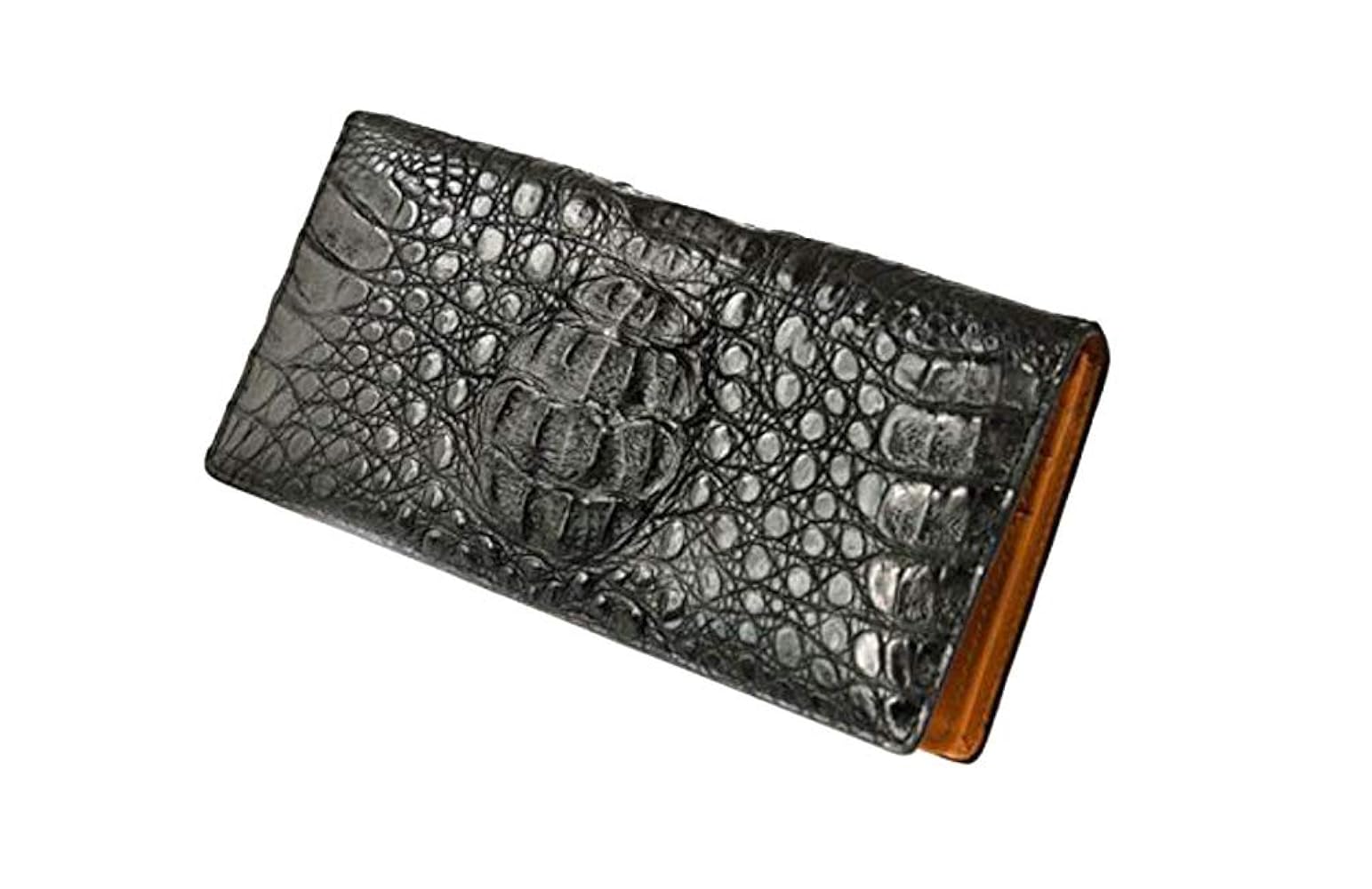 Amazon | spcw8008cp BK 長財布 GODANEゴダン カイマン種ワニ革